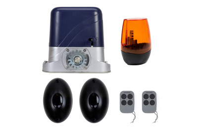 Kit Automatización Portones Corredera PNI AP800D 230V 1100N 800Kg
