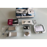 Kit de puerta interior en vidrio templado Casmoffice Quadro SbyC
