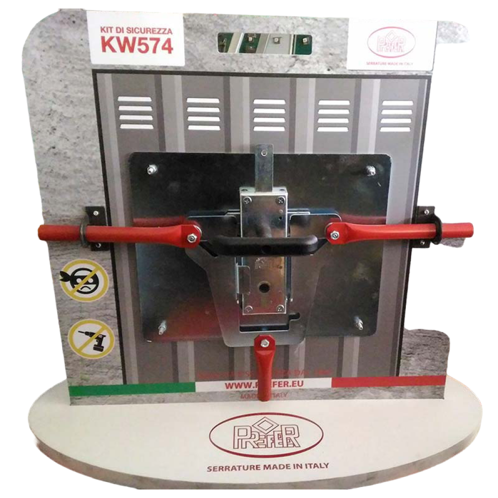 Kit Seguridad para Puertas Basculantes Garaje Prefer KW574