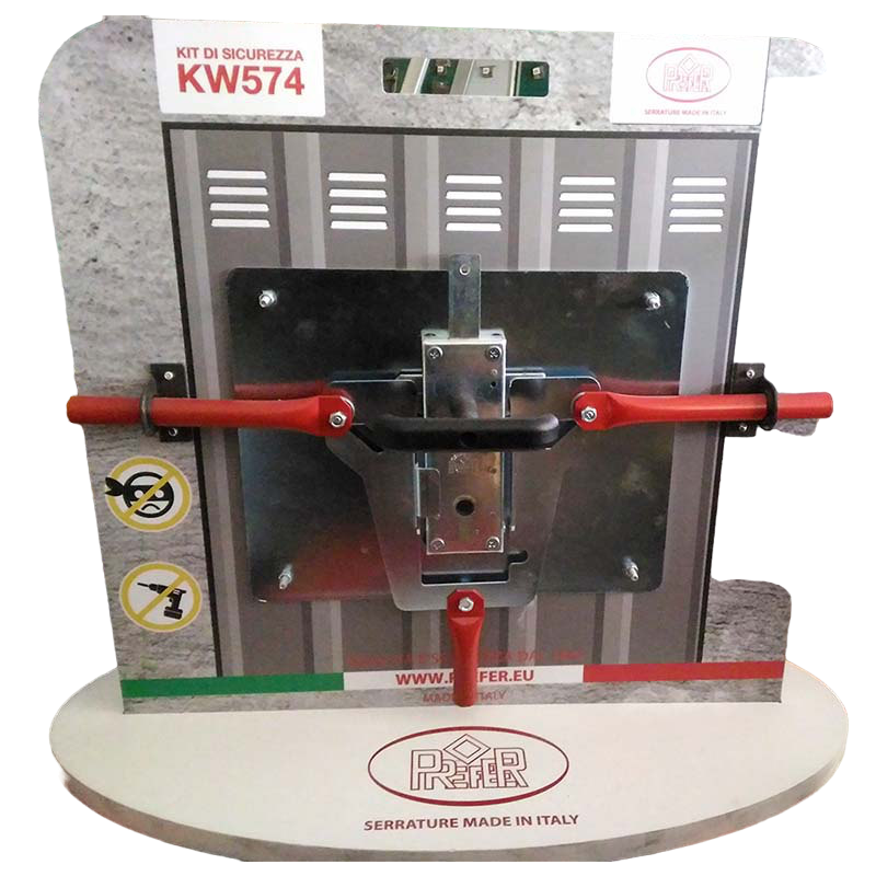 Kit Seguridad para Puertas Basculantes Garaje Prefer KW574