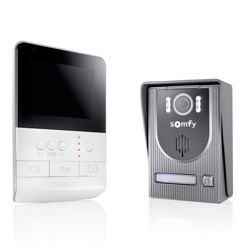 Kit de videoportero digital Somfy White V100