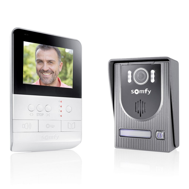 Kit de videoportero digital Somfy White V100