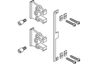 Kit de conexión Giesse Nueva Ventana manija Cremonese Art.02377 ALLCO5 R40