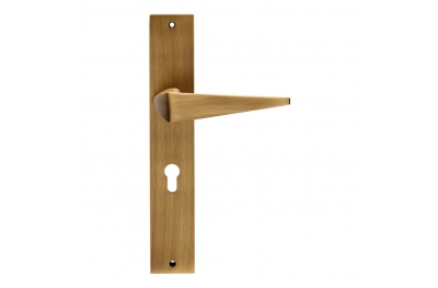 manija de la puerta de kendo en la placa Contemporary Design Line Diseño Cali