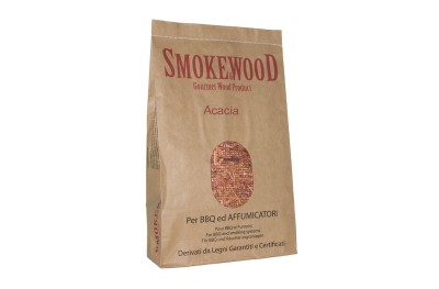 Madera de Acacia Alpina para Perfumar Carne Barbacoa 3,3 Lt Smoke&Wood