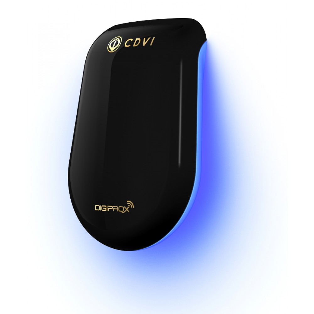 Jugador SOLARPB Vandal policarbonato resistente Negro retroiluminado Wiegand 125Khz diseño innovador CDVI