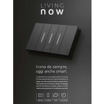 Living Now BTicino Serie Civil Placas e Interruptores Catálogo