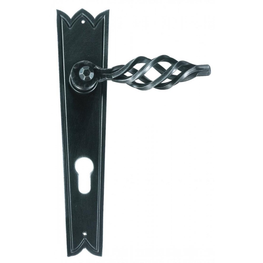 Manija de la puerta de Londres Galbraith en la placa