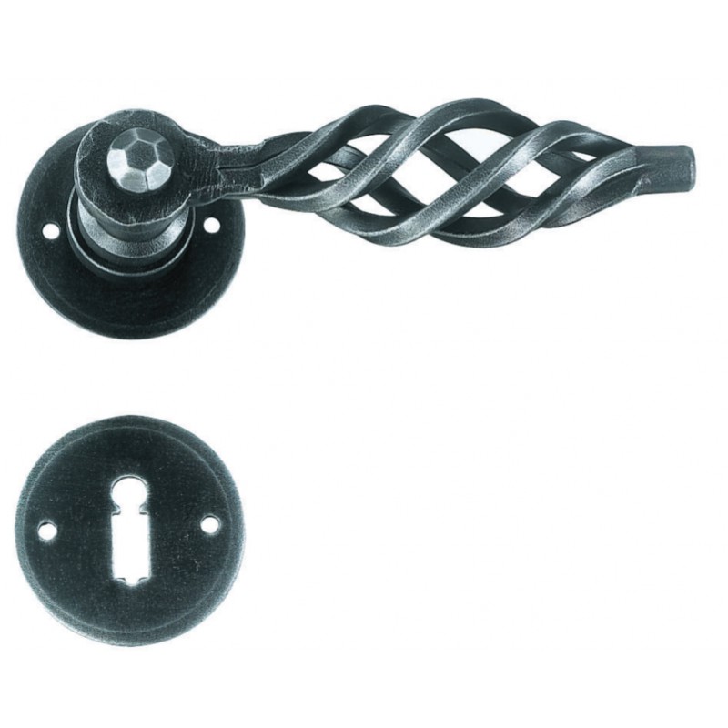 Londres Tonda Galbraith Maneta de puerta con Rosetta y la boquilla