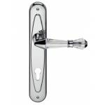 Luce Manija en la Placa para Puerta Linea Calì Crystal