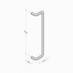 M18D PBA extrusionado de aluminio Asa