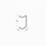 M18D PBA extrusionado de aluminio Asa