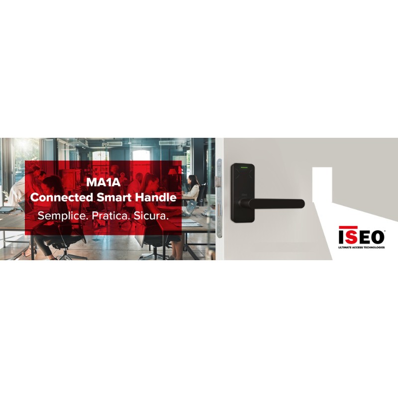 MA1A ISEO Connected Smart Handle Cerradura Electrónica Conectada