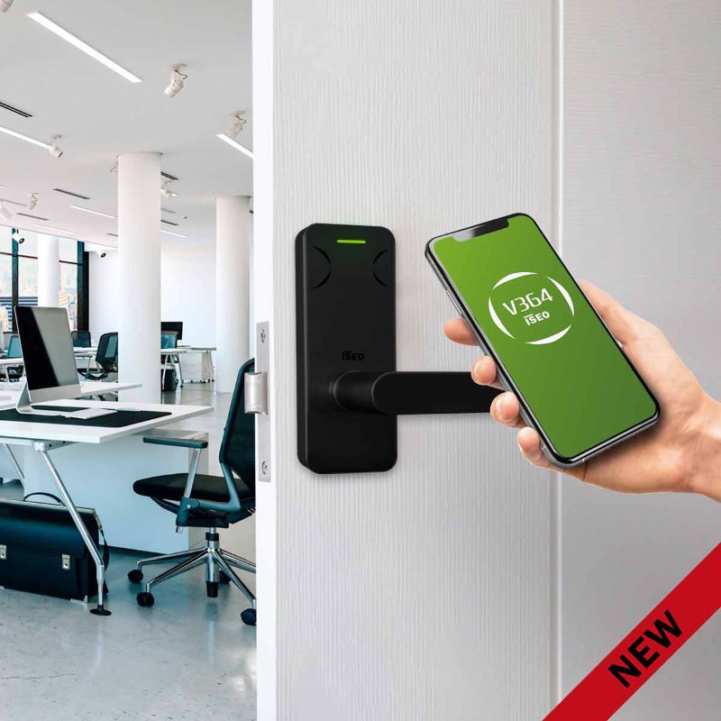 MA1A ISEO Connected Smart Handle Cerradura Electrónica Conectada