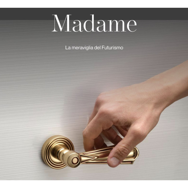 Madame Linea Calì Tirador de Puerta de Latón Made in Italy