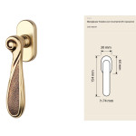 Manilla Aisha Linea Calì de Ventana Diseño Àrabe DK Opening