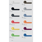 Manija de Puerta DUE COLOMBO DESIGN MOOD Roseta Redonda