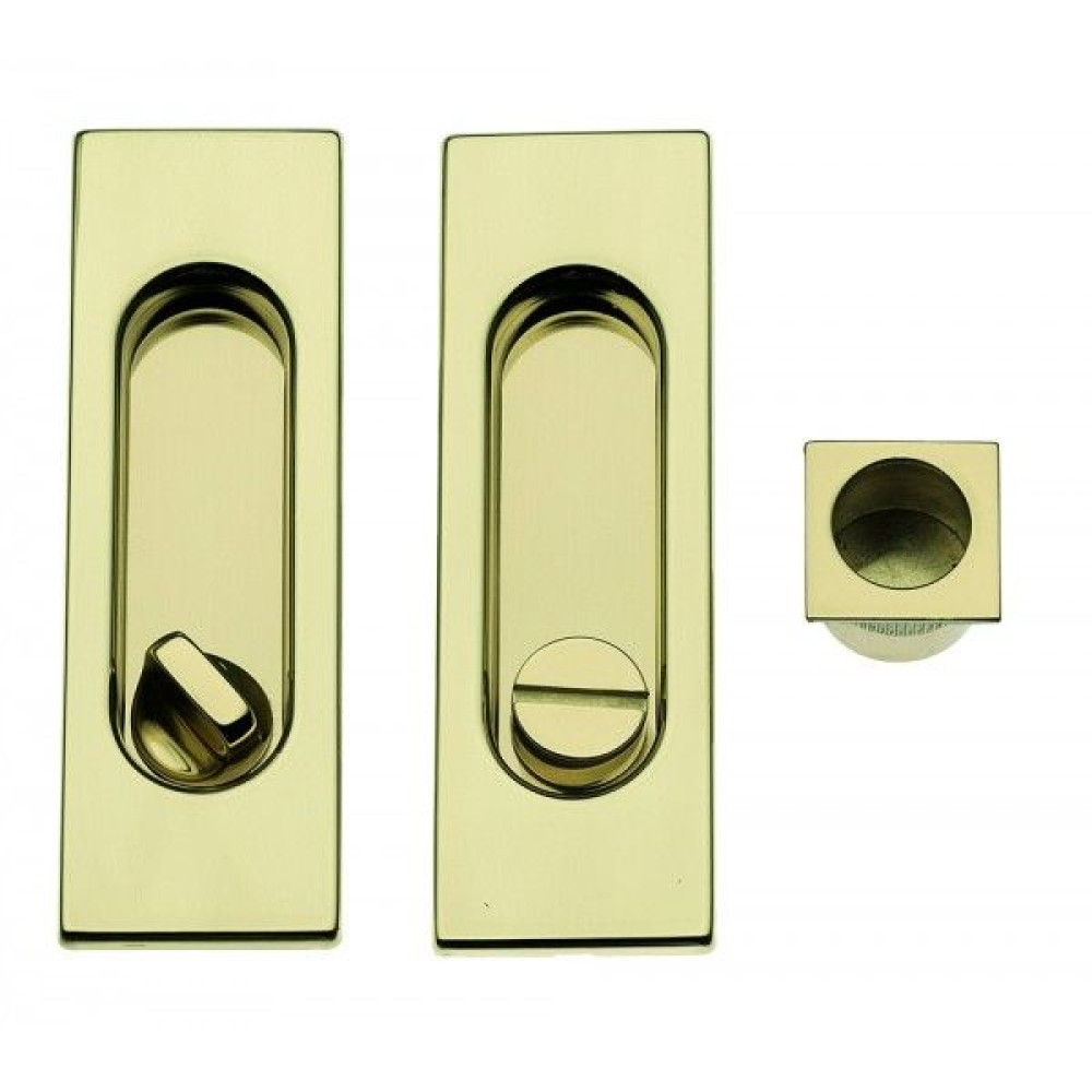 Manilla Rectangular para Puerta Corredera con Cerradura Arieni 98/R