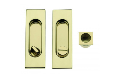 Manilla Rectangular para Puerta Corredera con Cerradura Arieni 98/R