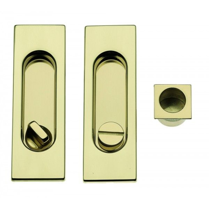 Manilla Rectangular para Puerta Corredera con Cerradura Arieni 98/R