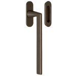 Tirador para Puerta Elevable Corredera Colombo Design AM313/0 con Placa