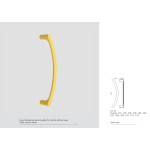 Manillone para Puerta MOOD COLOMBO DESIGN Modelo ONE o DUE