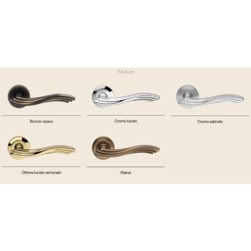 Marina Linea Calì Manilla de Puerta con Empuñadura en Capas