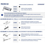 Micro 02 Mingardi Actuador de Cadena Motor Ventana 230V