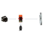 Mini Receptor Monocanal para Cerraduras Eléctricas 55418 Opera