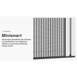 Minismart Primed Mosquitera Plisada Delgada Compacta 18 mm