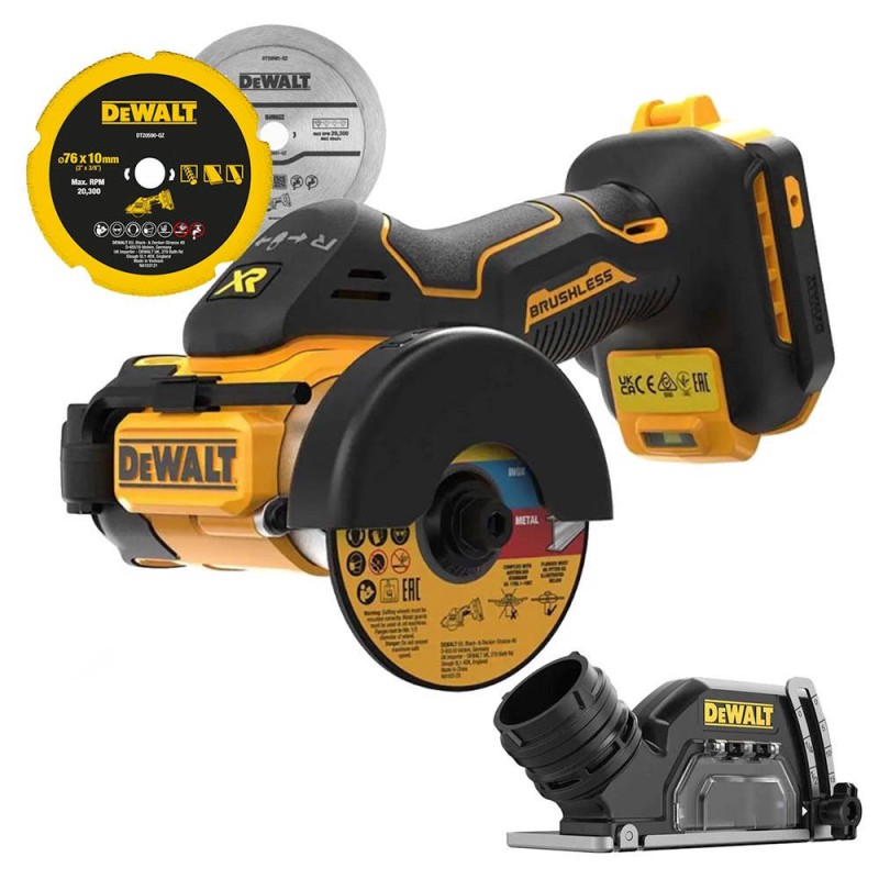 Sierra Ingletadora Inalámbrica DeWalt DCS438N-XJ