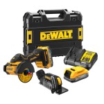 Mini Sierra Ingletadora DeWalt DCS438E2T-QW Brushless 18V Powerstack