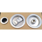 Manilla Empotrada para Puerta Corredera Arieni 94/SP Ø58 Kit Cerradura