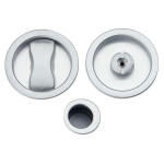 Manilla Empotrada para Puerta Corredera Arieni 94/SP Ø58 Kit Cerradura