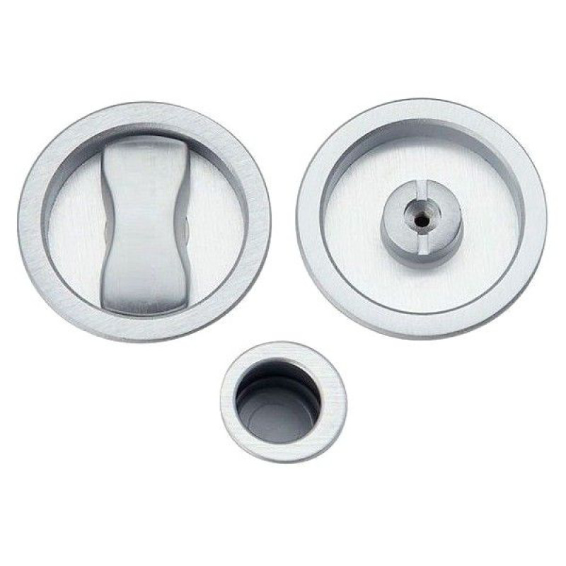 Manilla Empotrada para Puerta Corredera Arieni 94/SP Ø58 Kit Cerradura
