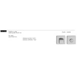 Condena Cubo para Puerta Arieni 470/CBQ Rosetas Cuadradas 50x50