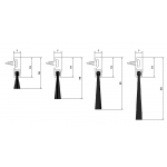 DIY Burlete Fijo para Puertas Comaglio 125SP Serie Comax