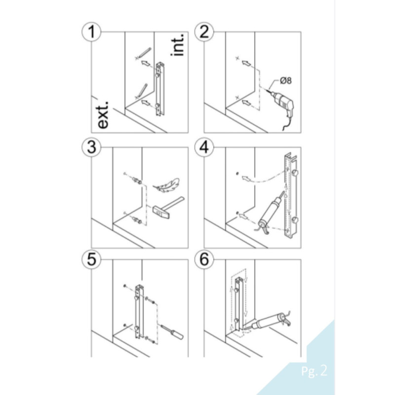 Barrera Antiinundación de Aluminio para Puerta y Garaje Kit Instalación