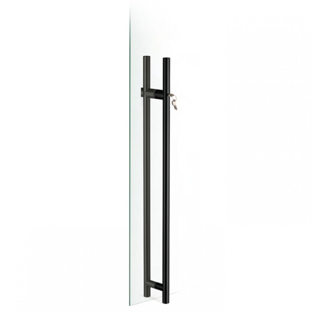 PBA K-LOCK manija de aluminio de acero inoxidable AISI 316L con cerradura Incorporated