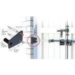 Anti-Robo placa Blindy Carril de fijación Blindatura Puertas y Ventanas DN