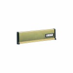 Placa Grande para Buzones Silmec S650 376x90 mm Aluminio