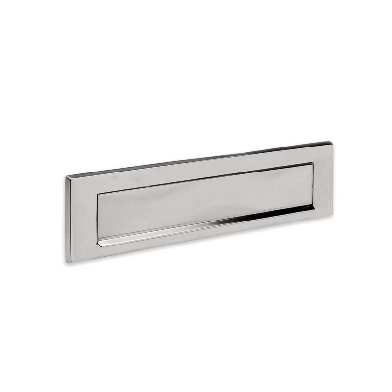 Placa Latón Grande para Buzones Silmec S661 330x85 mm