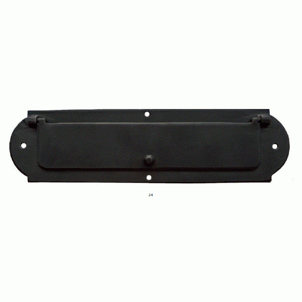 Cartas plaque para 2 Galbraith Hierro forjado