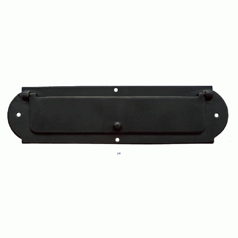 Cartas plaque para 2 Galbraith Hierro forjado