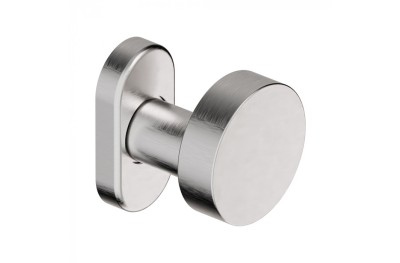 Pomo Inox para Puerta Fija Reguitti Inox Piano S