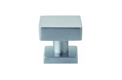 Pomo Cuadrado para Puerta Arieni 906 60x60 mm Roseta 50x50 mm