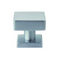 Pomo Cuadrado para Puerta Arieni 906 60x60 mm Roseta 50x50 mm