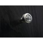 Pomo línea móvil Cali cósmico Crystal CS con Swarowski Cromo Opaco