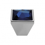 El Mando Arte Linea Cali móvil Pop PB con cristales azul Swarowski® cromo pulido