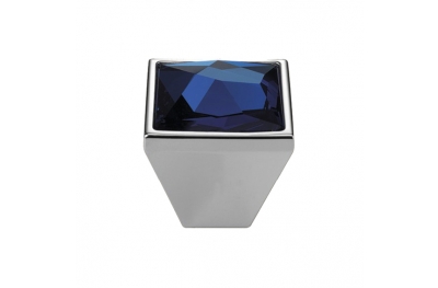 El Mando Arte Linea Cali móvil Pop PB con cristales azul Swarowski® cromo pulido
